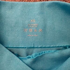 NVGTN Aqua contour seamless shorts XS